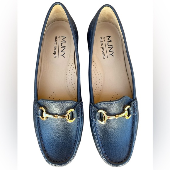 Marc Joseph New York Women's Genuine Leather Driving Moccasins SZ 8.5 - Picture 1 of 8